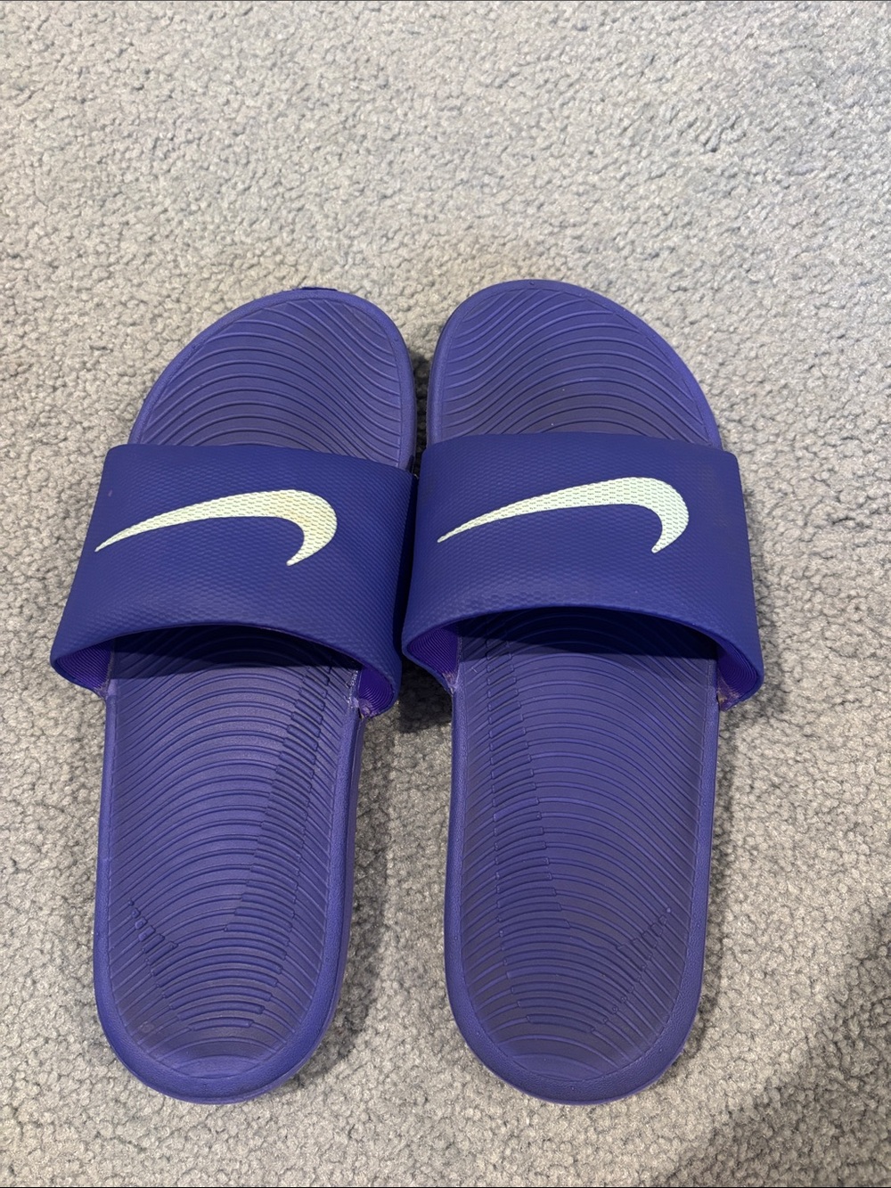 Nike Purple Slides